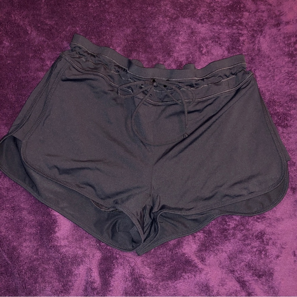 Athleta Drawstring Lined Swim Shorts